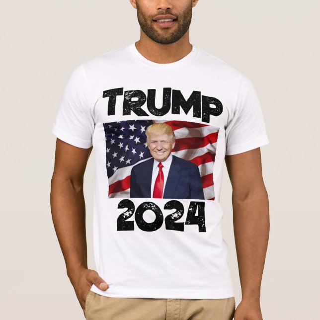 DONALD TRUMP ARREST INDICTMENT 2024 T-SHIRTS (Front)