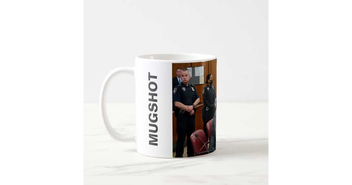 Donald Trump Mug Trump Mugshot - 11 Ounce Coffee Mug - Trump 2024 Jail  Mugshot - Coffee Cup (BLACK)