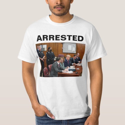 Donald Trump Arrested T_Shirt