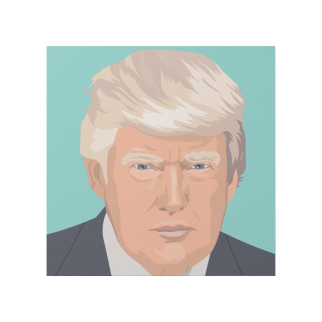 DONALD TRUMP ART GALLERY WRAP 12X12 (Front)