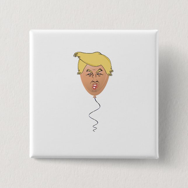 Donald Trump Balloon Button (Front)