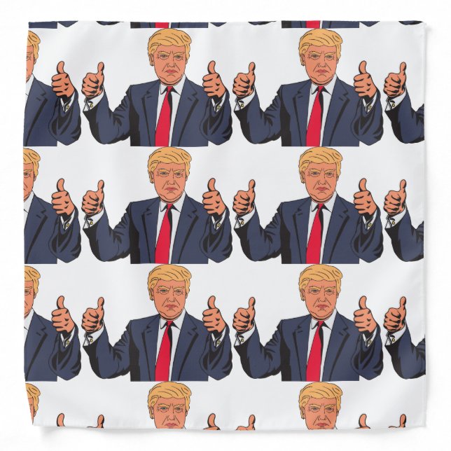 DONALD TRUMP  BANDANA (Front)