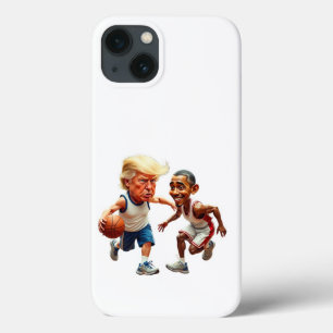 Donald Trump Barack Obama iPhone 13 Case