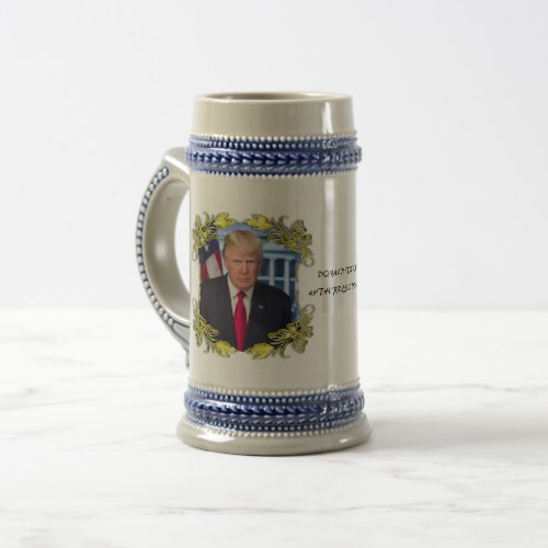 DONALD TRUMP BEER STEIN