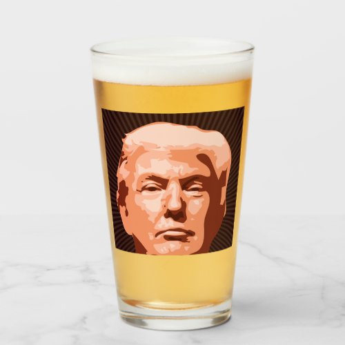DONALD TRUMP BEER TUMBLER FOR FATHERS DAY