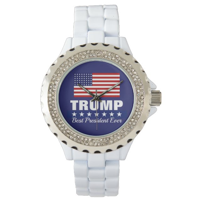 DONALD TRUMP BEST PRESIDENT EVER WATCH (Front)