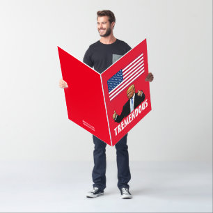 DONALD TRUMP BIG FATHER'S DAY GIANT CARD