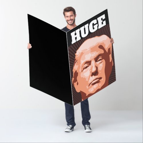 DONALD TRUMP BIGGEST BIG BIRTHDAY GREETING CARDS