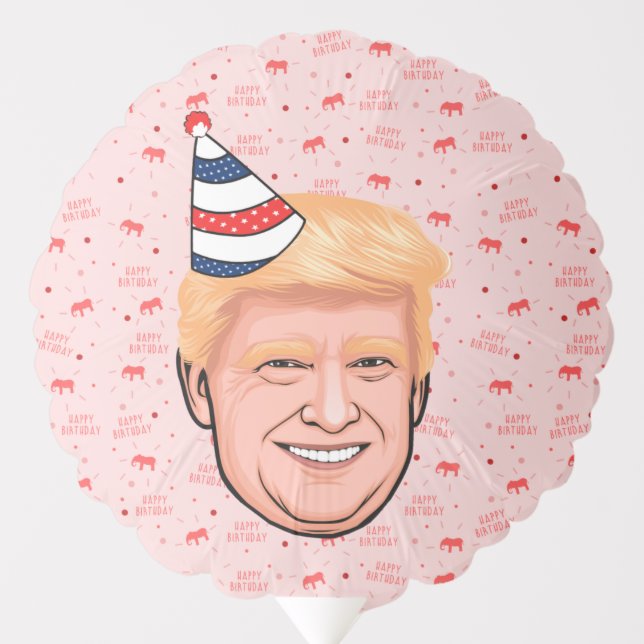 DONALD TRUMP BIRTHDAY BALLOON (Front)