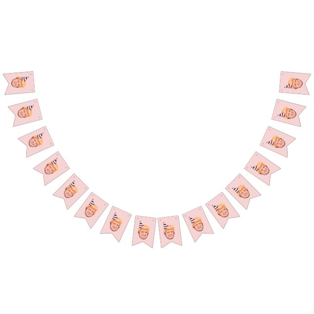 DONALD TRUMP BIRTHDAY BUNTING FLAGS (All)