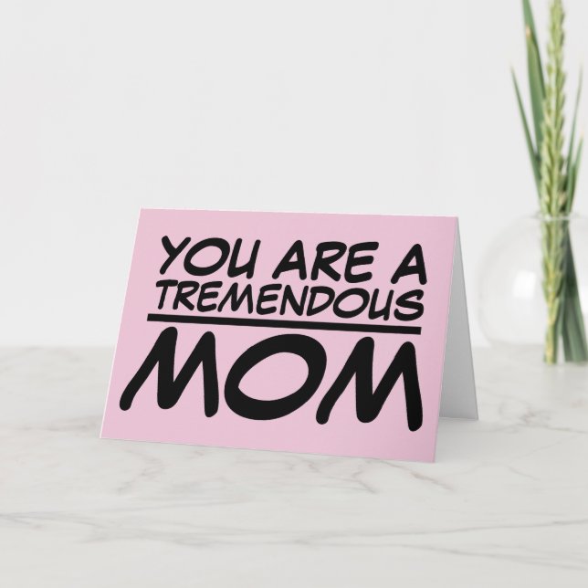 DONALD TRUMP BIRTHDAY CARDS FOR MOM (Front)