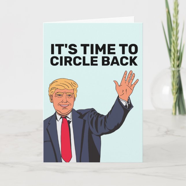 DONALD TRUMP BIRTHDAY GREETING CARDS (Front)