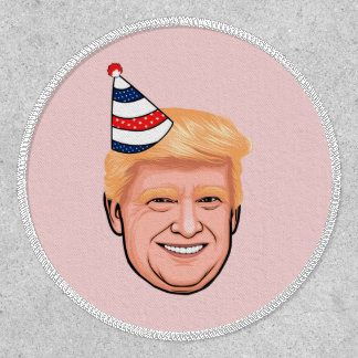 DONALD TRUMP BIRTHDAY PATCH