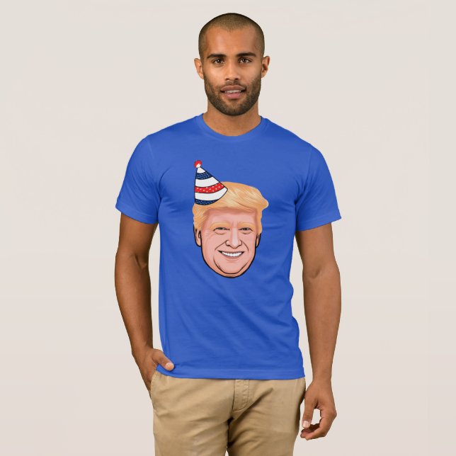 DONALD TRUMP BIRTHDAY T-Shirt (Front Full)
