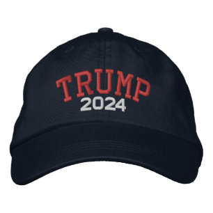 Donald Trump - Bold 2024 Classic Campaign Embroidered Baseball Cap