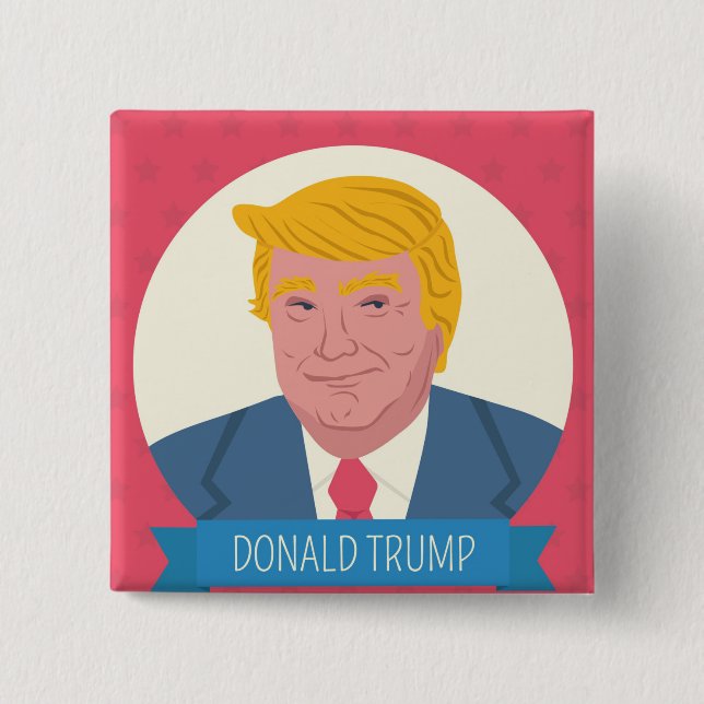 Donald Trump Button (Front)