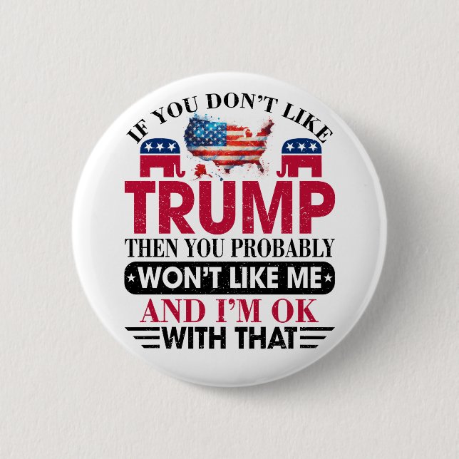 Donald Trump Button (Front)