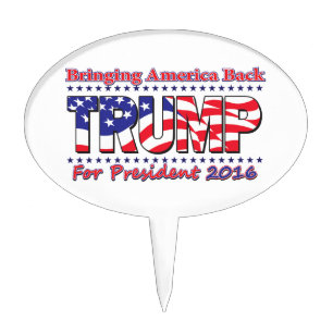 Donald Trump Cake Topper