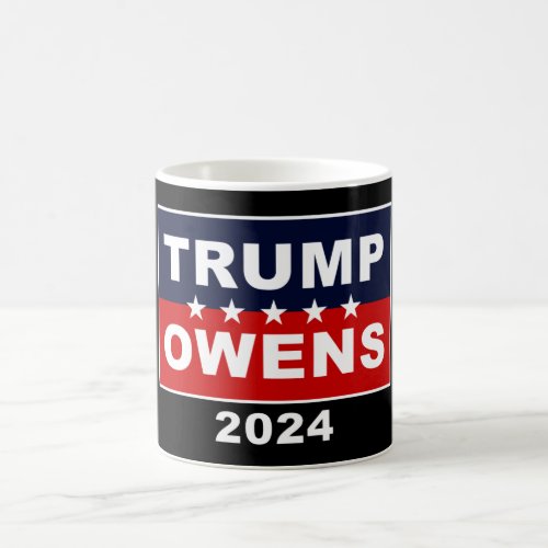 Donald Trump  Candace Owens 2024 USA Election Coffee Mug
