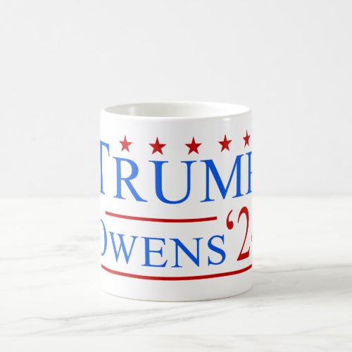 Donald Trump  Candace Owens 2024 USA Election Coffee Mug