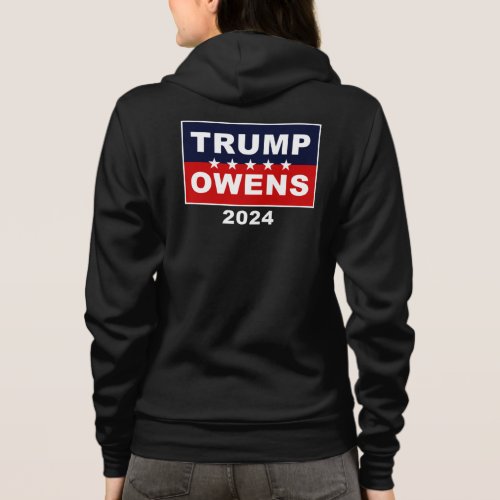 Donald Trump  Candace Owens 2024 USA Election Hoodie