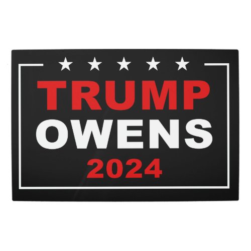 Donald Trump  Candace Owens 2024 USA Election Metal Print