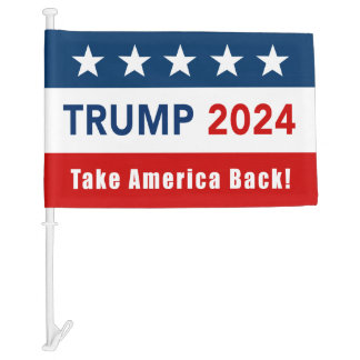 Donald Trump Car Flag