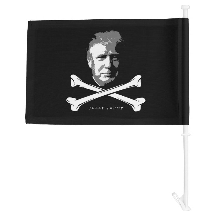 Donald Trump Car Flag Zazzle