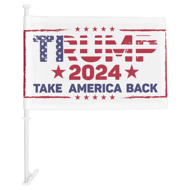 Donald Trump Car Flag 2024 (Front)