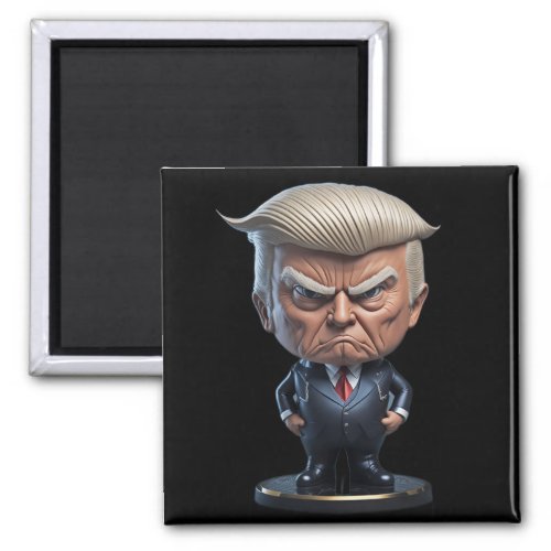 Donald Trump Caricature Figure Magnet