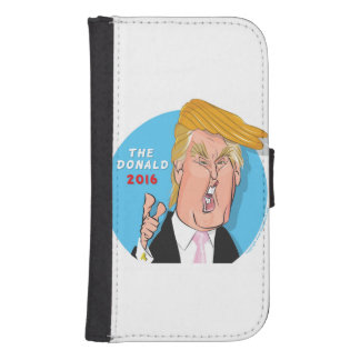 Donald Trump Cartoon Phone Wallet Case