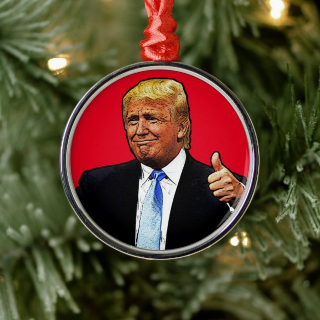 DONALD TRUMP CHRISTMAS 2024 Ornament (Tree)