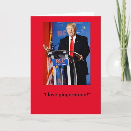 Donald Trump Christmas Card
