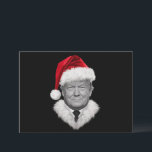 Donald Trump Christmas Funny Santa Hat Gift  Holiday Card<br><div class="desc">Donald Trump Christmas Funny Santa Hat Gift</div>