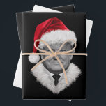 Donald Trump Christmas Funny Santa Hat Gift  Wrapping Paper Sheets<br><div class="desc">Donald Trump Christmas Funny Santa Hat Gift</div>