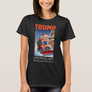 Donald Trump Christmas Funny Snowflake Removal T-Shirt