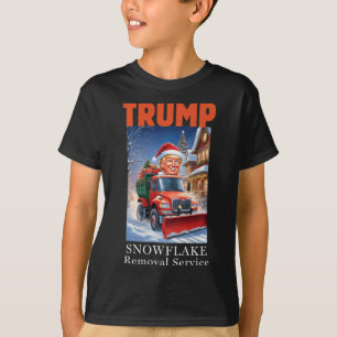 Donald Trump Christmas Funny Snowflake Removal T-Shirt