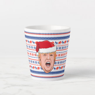 DONALD TRUMP Christmas Latte Mug
