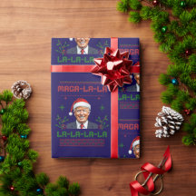 Donald Trump Christmas MAGA-La-La-La