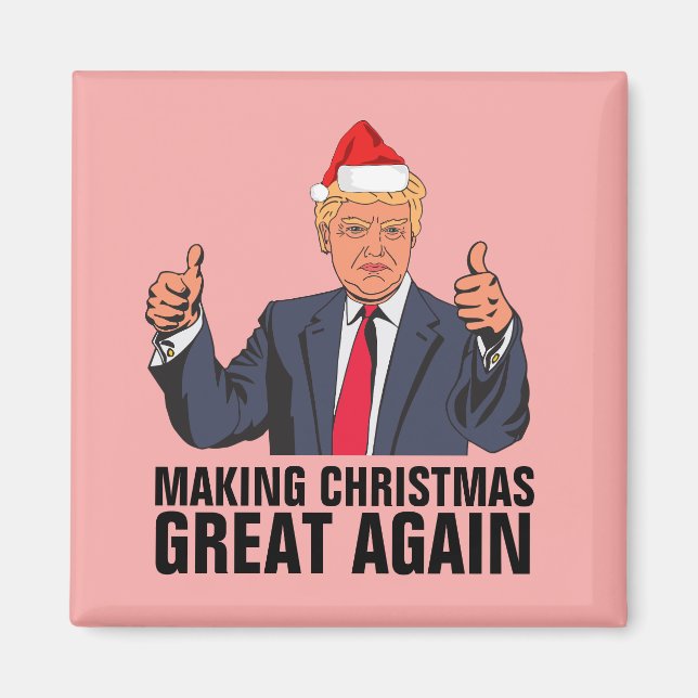 DONALD TRUMP CHRISTMAS MAGNETS (Front)