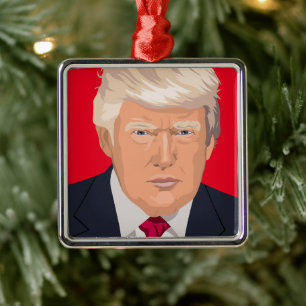 DONALD TRUMP CHRISTMAS Ornament