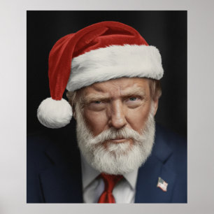 Donald Trump Christmas Poster