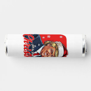 Donald Trump Christmas Santa Claus Art Breath Savers® Mints