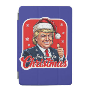 Donald Trump Christmas Santa Claus Art iPad Mini Cover