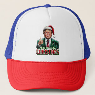 Donald Trump Christmas Santa Hat Thumbs Up