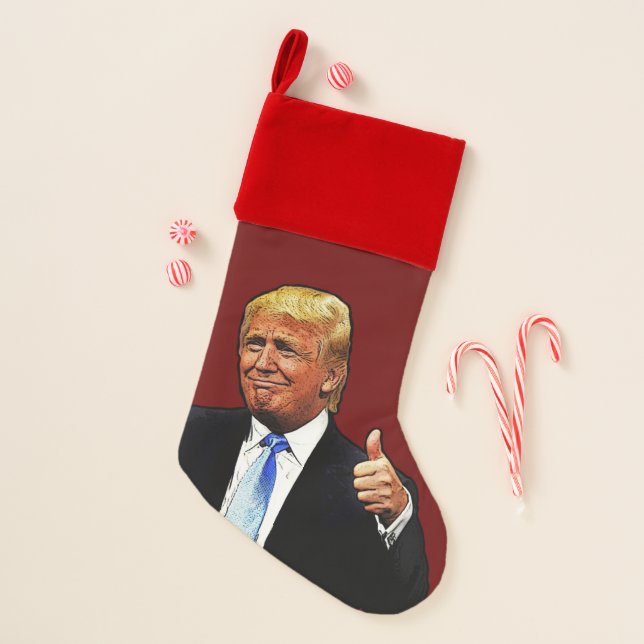 DONALD TRUMP CHRISTMAS STOCKINGS (Front)