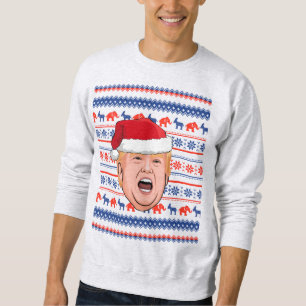DONALD TRUMP Christmas Sweatshirt