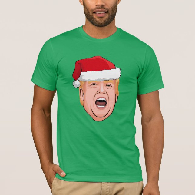 DONALD TRUMP Christmas T-Shirt (Front)