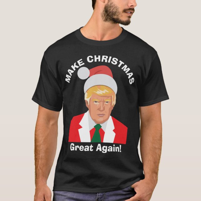 Donald Trump Christmas Ugly Christmas Sweater (Front)