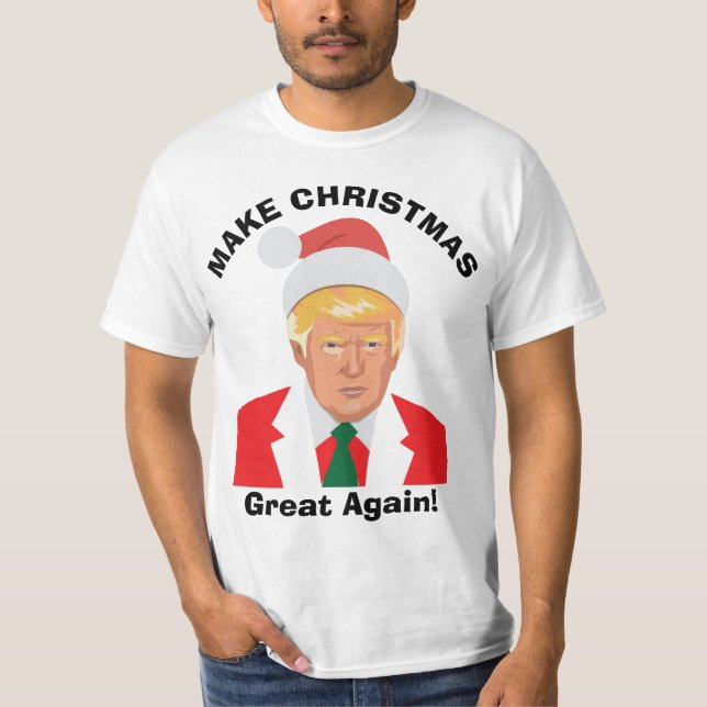 Donald Trump Christmas Ugly Christmas Sweater (Front)